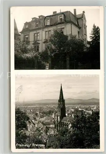 AK / Ansichtskarte Freiburg_Breisgau Villa Muenster Freiburg Breisgau