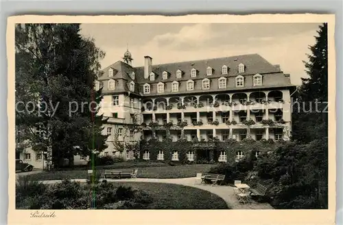 AK / Ansichtskarte Freiburg_Breisgau Kneipp Kurhaus St Urban Freiburg Breisgau