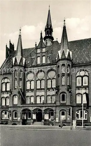 AK / Ansichtskarte Neumuenster_Schleswig Holstein Rathaus Neumuenster