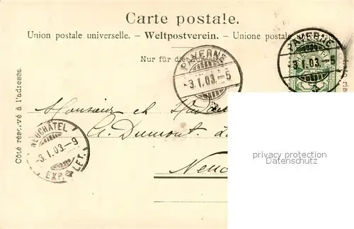 AK / Ansichtskarte Payerne Kirchenpartie Payerne