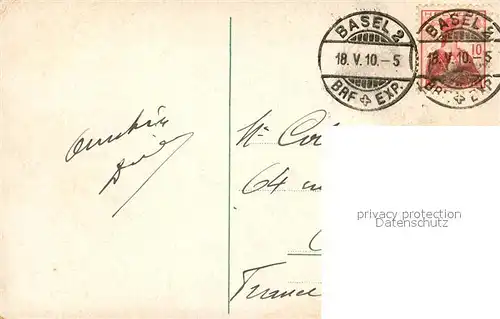 AK / Ansichtskarte Basel_BS Rathaus Basel_BS