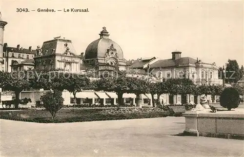 AK / Ansichtskarte Geneve_GE Kursaal Geneve_GE