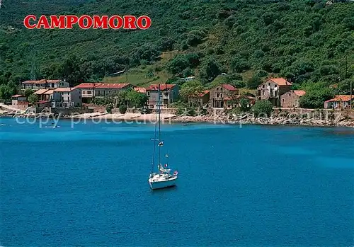 AK / Ansichtskarte Belvedere Campomoro Ansicht vom Meer aus Fliegeraufnahme Belvedere Campomoro