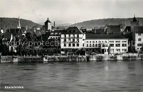 AK / Ansichtskarte Rheinfelden_AG Blick ueber den Rhein Rheinfelden AG