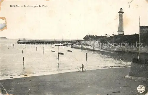 AK / Ansichtskarte Royan_Charente Maritime Saint Georges Port Royan Charente Maritime