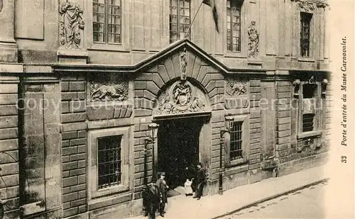 AK / Ansichtskarte Paris Musee Carnavalet Paris