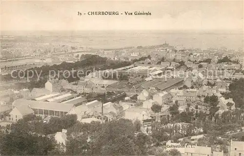 AK / Ansichtskarte Cherbourg_Octeville_Basse_Normandie Panorama Cherbourg_Octeville