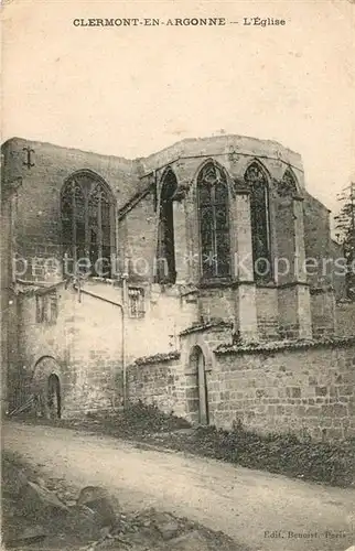 AK / Ansichtskarte Clermont en Argonne Eglise Clermont en Argonne