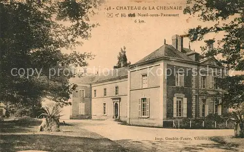 AK / Ansichtskarte Eaubonne Chateau de La Chesnaie Eaubonne