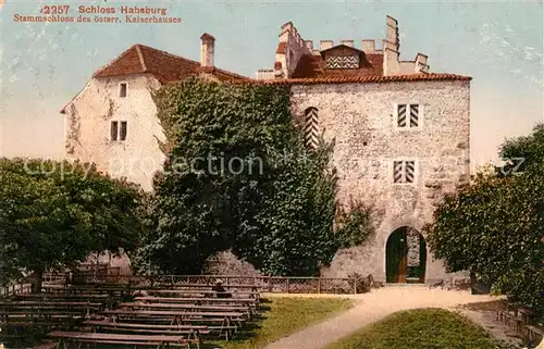 AK / Ansichtskarte Habsburg Schloss Habsburg