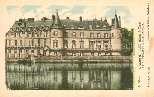 AK / Ansichtskarte Rambouillet Chateau Pris ds Canaux Chronik Rambouillet