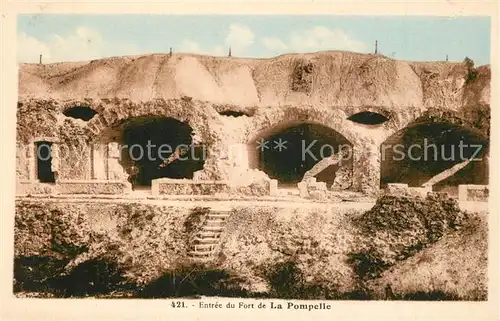 AK / Ansichtskarte Puisieulx Entree du Fort d La Pompelle Puisieulx