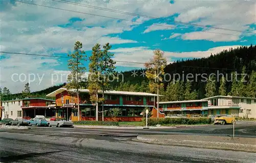 AK / Ansichtskarte Jasper_Alberta Mount Robson Motor Inn  Jasper Alberta