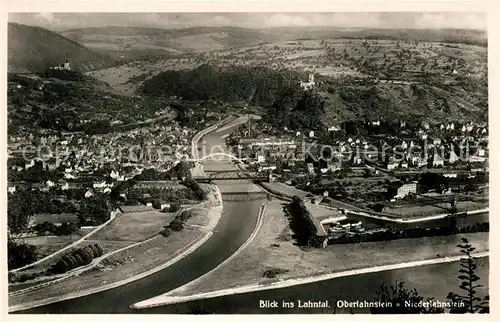 AK / Ansichtskarte Oberlahnstein Niederlahnstein  Oberlahnstein