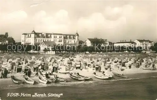 AK / Ansichtskarte Ahlbeck_Ostseebad Heim Bernhard Goering  Ahlbeck_Ostseebad