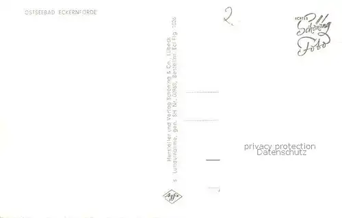 AK / Ansichtskarte Eckernfoerde Fliegeraufnahme Eckernfoerde