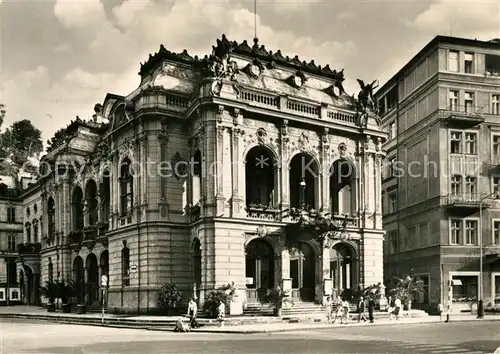 AK / Ansichtskarte Karlovy_Vary Divadlo Theater  Karlovy Vary