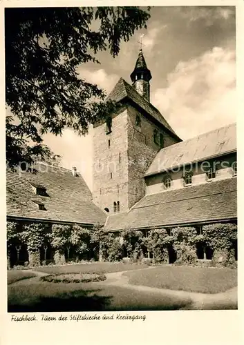 AK / Ansichtskarte Fischbeck_Weser Stiftskirche Kreuzgang Fischbeck Weser