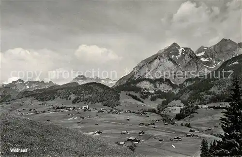 AK / Ansichtskarte Wildhaus_SG Landschaftspanorama Appenzeller Alpen Wildhaus SG
