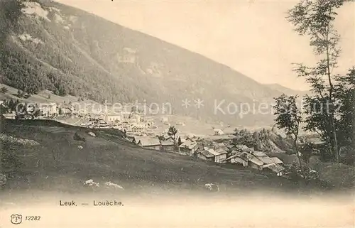 AK / Ansichtskarte Leuk_VS Panorama Leuk_VS