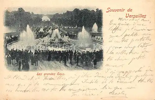 AK / Ansichtskarte Versailles_Yvelines Les grandes Eaux Versailles_Yvelines