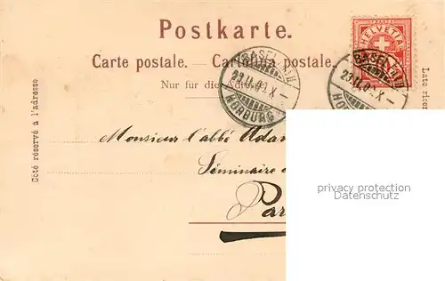 AK / Ansichtskarte Basel_BS Alte Rheinbruecke Basel_BS