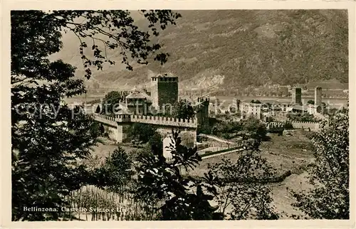 AK / Ansichtskarte Bellinzona Castello Svizzo e Uri Bellinzona