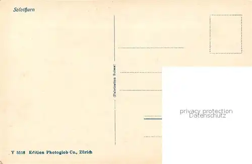 AK / Ansichtskarte Solothurn Panorama Solothurn