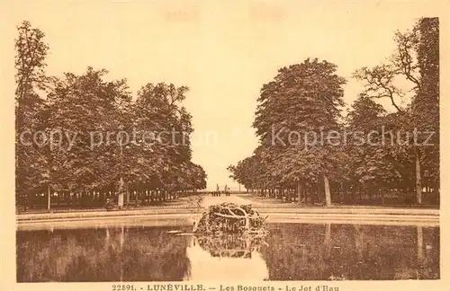 AK / Ansichtskarte Luneville Les Bosquets Luneville