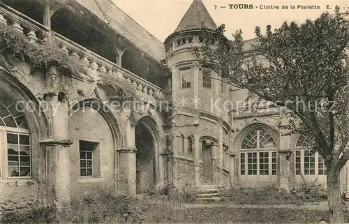 AK / Ansichtskarte Tours_Indre et Loire Cloitre d la Psalette Tours Indre et Loire