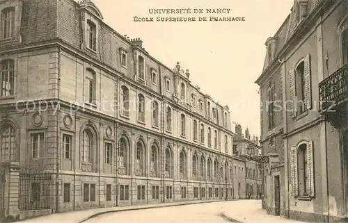 AK / Ansichtskarte Nancy_Lothringen Universitaet Pharmazie Nancy Lothringen