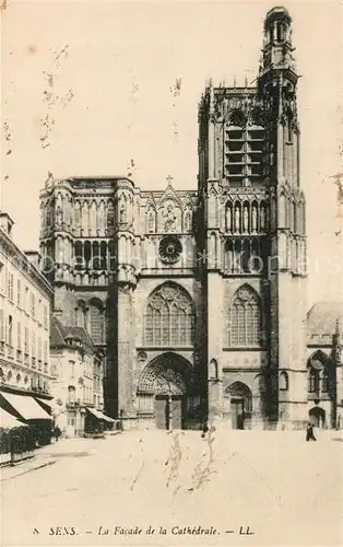 AK / Ansichtskarte Sens_Yonne Kathedrale Sens_Yonne