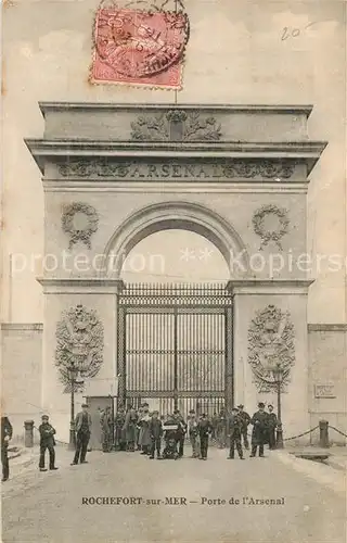 AK / Ansichtskarte Rochefort_sur_Mer Porte de Arsenal Rochefort_sur_Mer