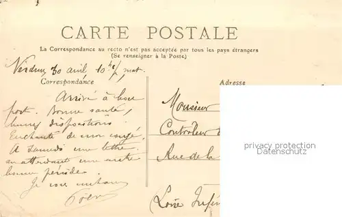 AK / Ansichtskarte Verdun_Meuse Uferweg Verdun Meuse