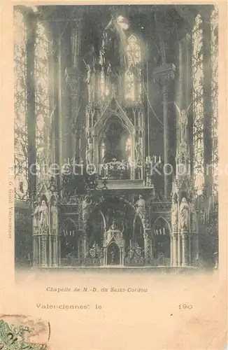 AK / Ansichtskarte Valenciennes Saint Cordon Altar Valenciennes