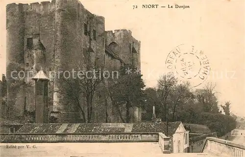 AK / Ansichtskarte Niort Donjon Niort