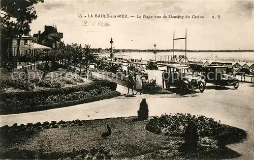 AK / Ansichtskarte Baule_sur_Mer_La Strand Casino Oldtimer Baule_sur_Mer_La