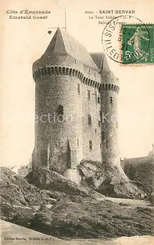 AK / Ansichtskarte Saint Servan_Ille et Vilaine Tour Solidor Saint Servan