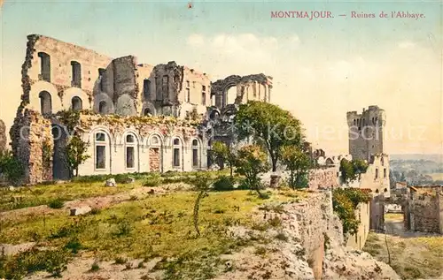 AK / Ansichtskarte Montmajour Abteiruine Montmajour