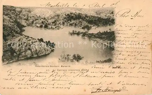 AK / Ansichtskarte Aix en Provence Stausee Aix en Provence