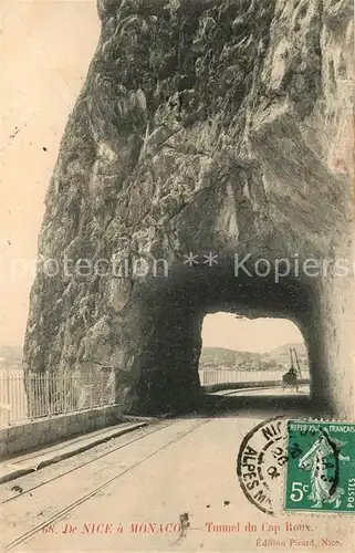 AK / Ansichtskarte Nice_Alpes_Maritimes Tunnel du Cap Roux Nice_Alpes_Maritimes