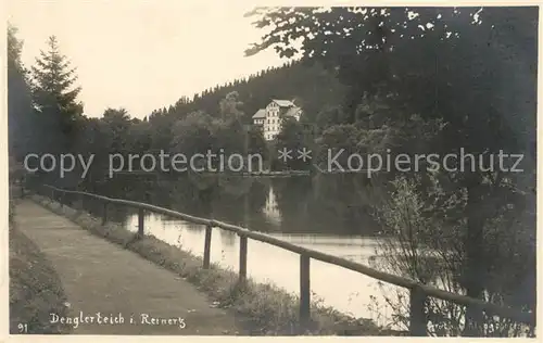 AK / Ansichtskarte Reinerz_Niederschlesien_Bad Denglerteich Reinerz_Niederschlesien