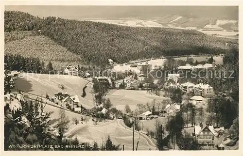 AK / Ansichtskarte Bad Reinerz Panorama Winter Bad Reinerz