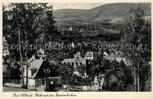 AK / Ansichtskarte Bad_Altheide Handwerkerheim Bad_Altheide