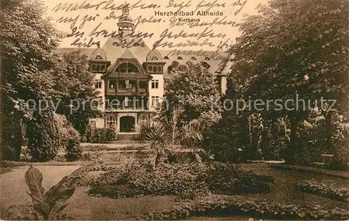 AK / Ansichtskarte Bad_Altheide Kurhaus Bad_Altheide