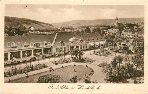 AK / Ansichtskarte Bad_Altheide Wandelhalle Bad_Altheide
