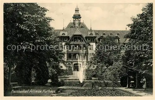 AK / Ansichtskarte Bad_Altheide Kurhaus Bad_Altheide