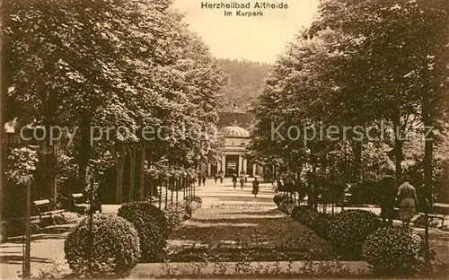 AK / Ansichtskarte Bad_Altheide Kurpark Bad_Altheide