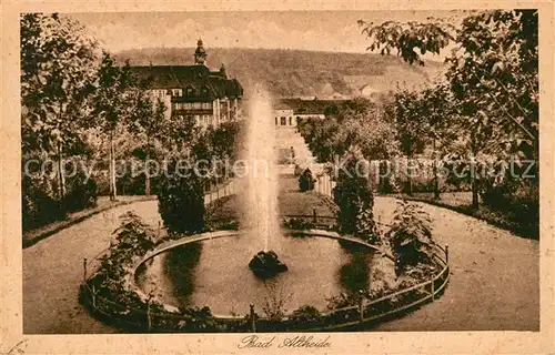 AK / Ansichtskarte Bad_Altheide Charlottensprudel Bad_Altheide