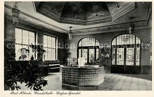 AK / Ansichtskarte Altheide_Bad Wandelhalle Grosser Sprudel Altheide_Bad